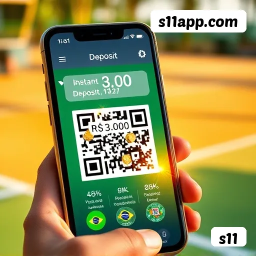 Aplicativo móvel s11 para iOS e Android